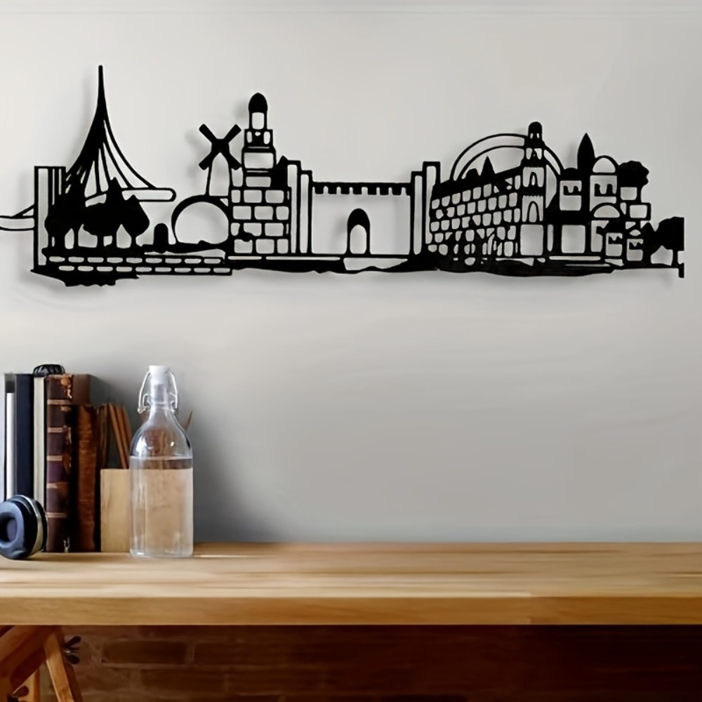 CIFBUY Metal Wall Art Jerusale - Art & Craft Teacher ulasan dan harga