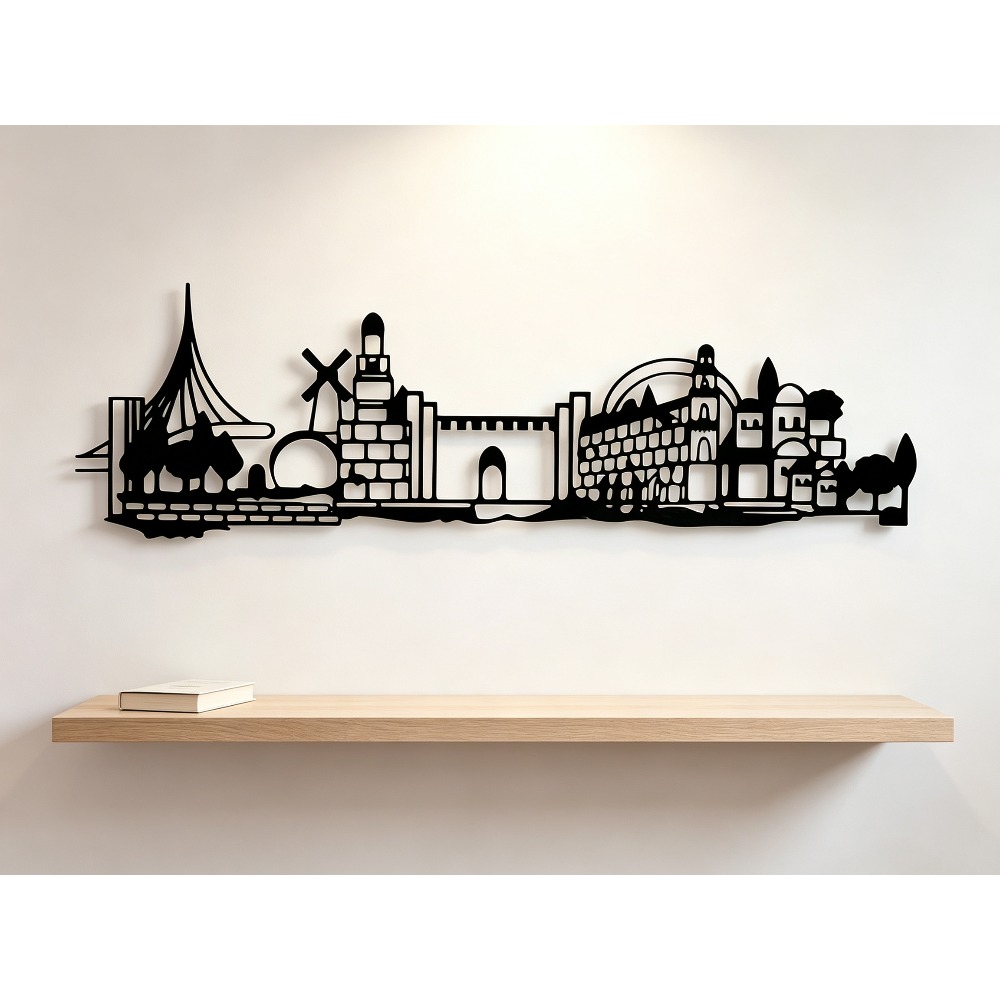 CIFBUY Metal Wall Art Jerusale - Art & Craft Teacher ulasan dan harga