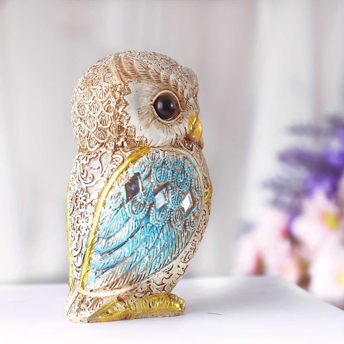 New Trendy Resin Owl Statue Vi - Tv Art And Craft ulasan dan harga
