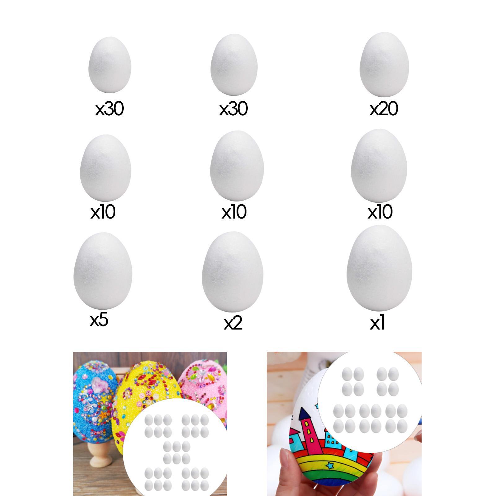 DIY Foam Easter Eggs Blank Sur - Art Craft Easter ulasan dan harga