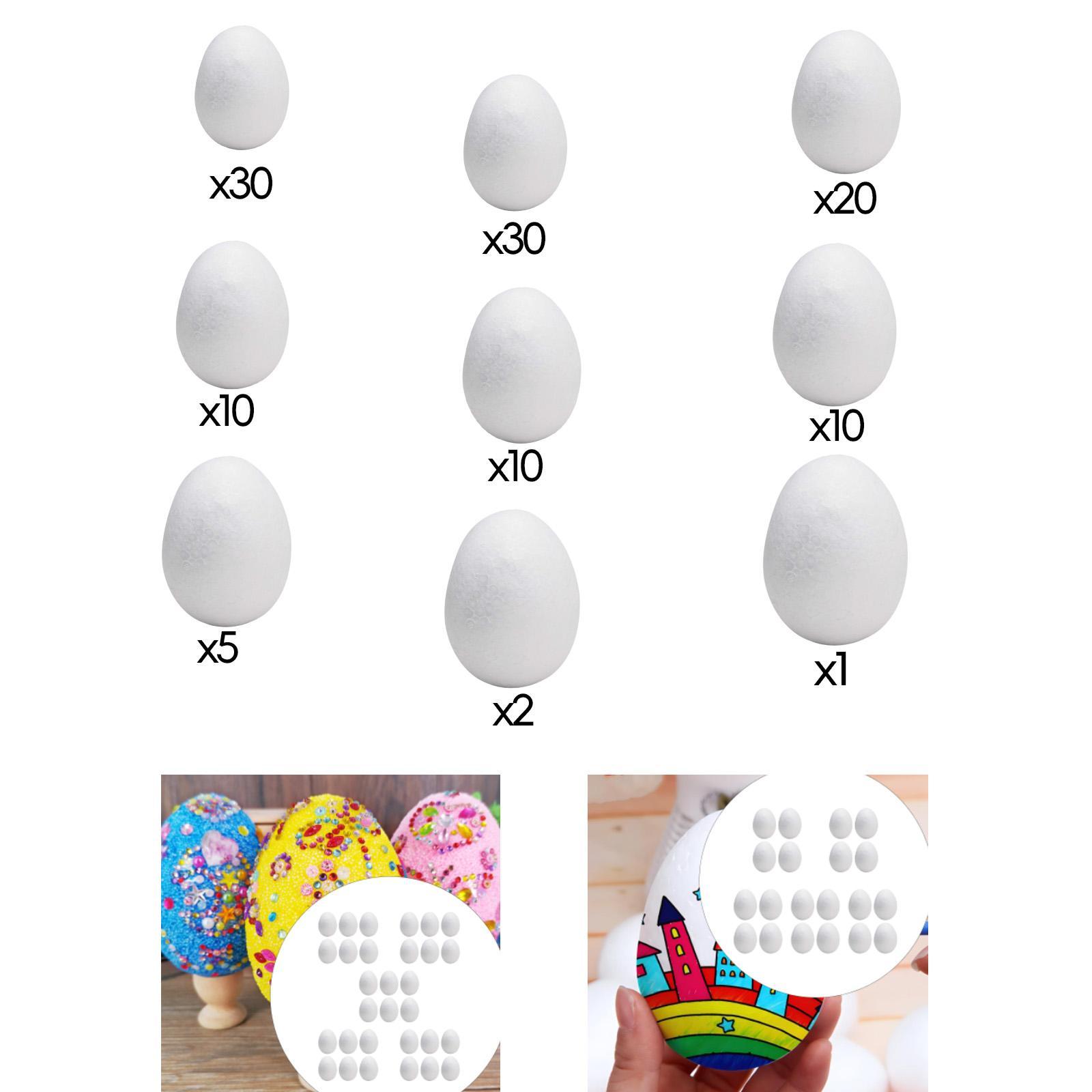 DIY Foam Easter Eggs Blank Sur - Art Craft Easter ulasan dan harga