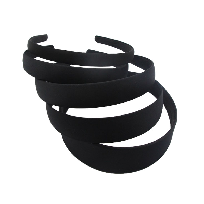 4pcs Black simple wide hair ba - Art And Craft Hair ulasan dan harga