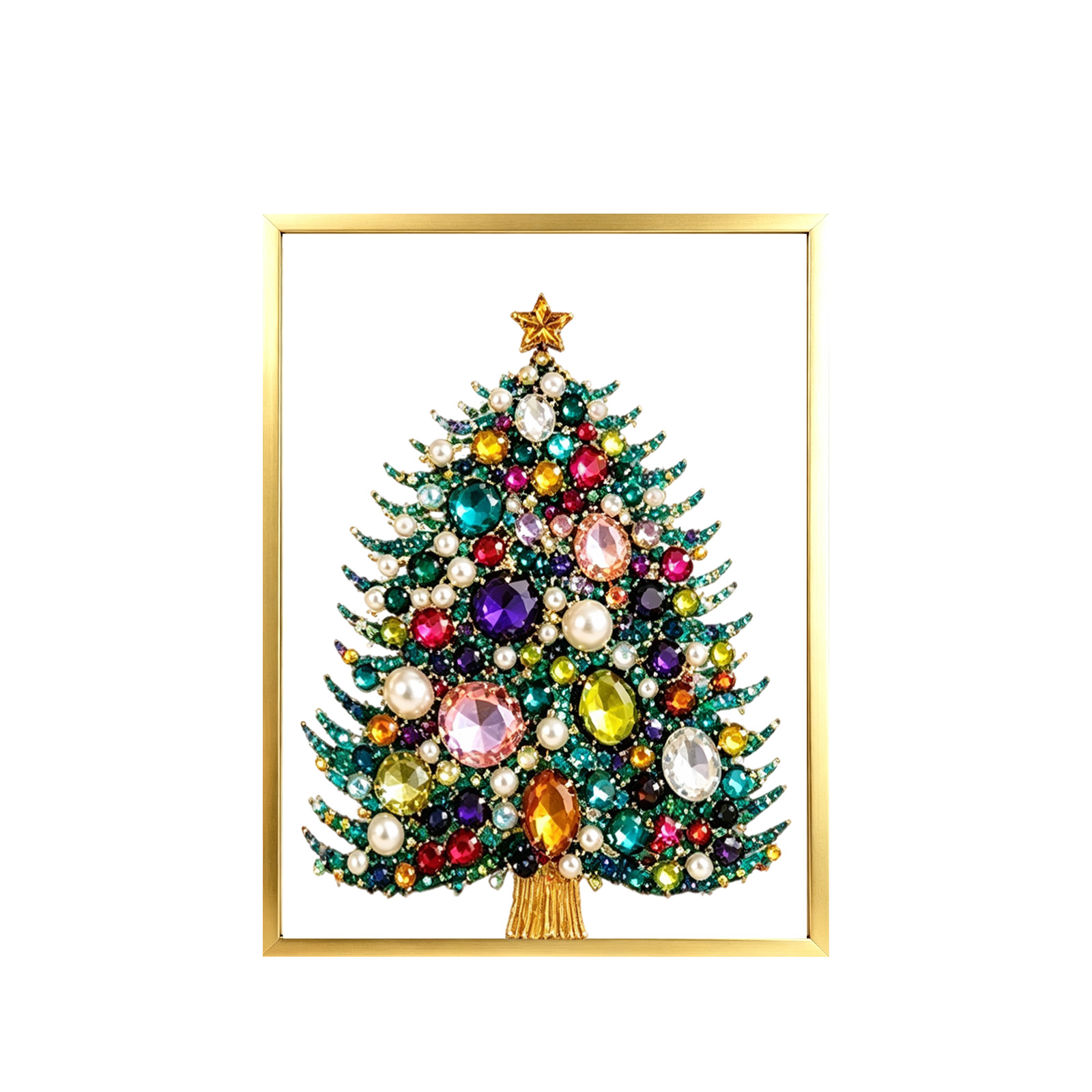 Christmas DIY Diamond Painting - Art And Craft Xmas Tree ulasan dan harga