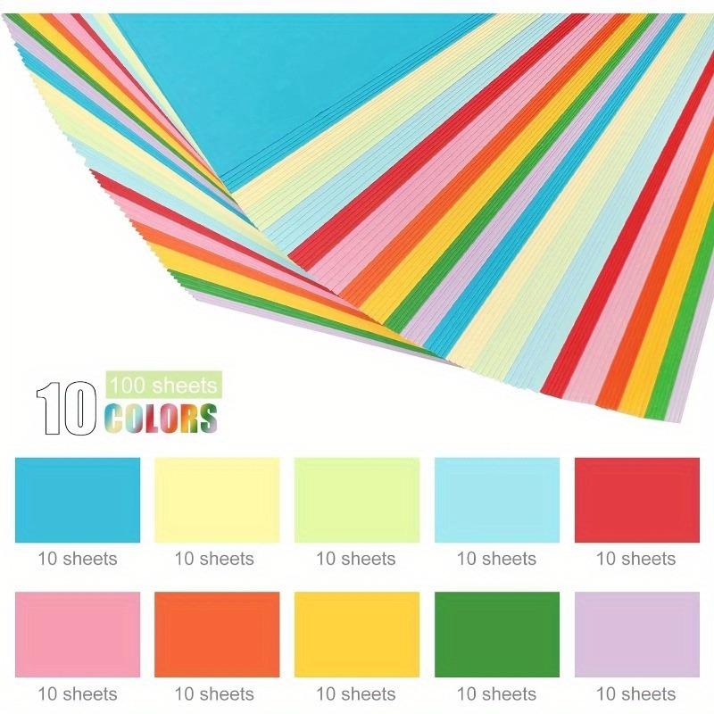 100Sheets A4 Colored Cardstock - Craft And Art Difference ulasan dan harga