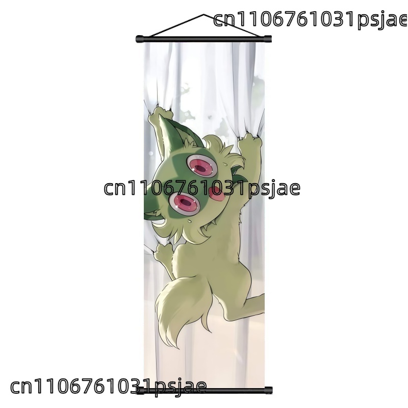 Sprigatito Scroll Art, Well -  - Tv Art And Craft ulasan dan harga