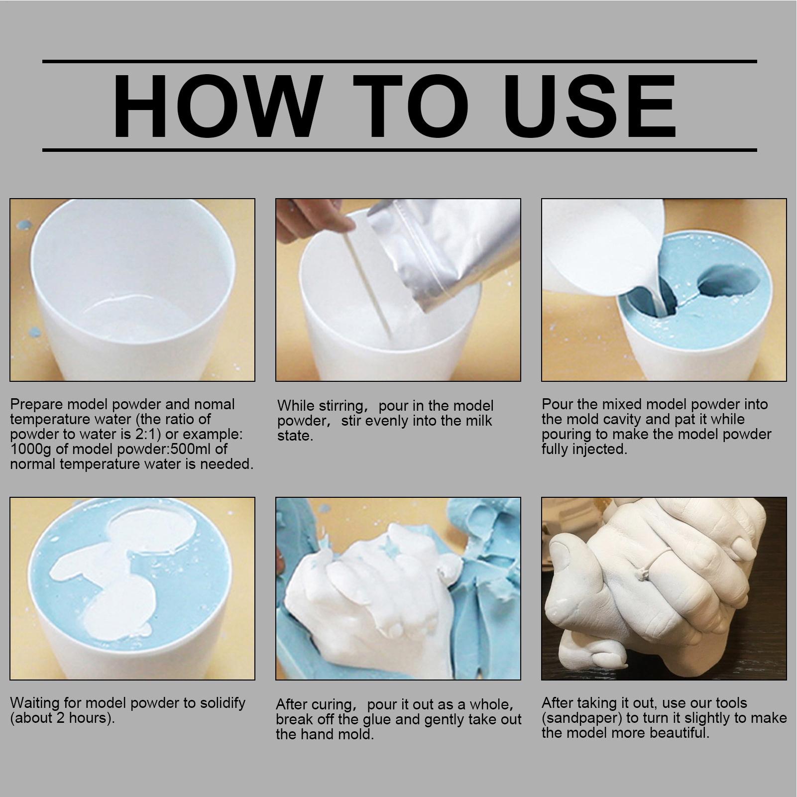 Baby Hand And Foot Casting Kit - Art Craft Toddler ulasan dan harga