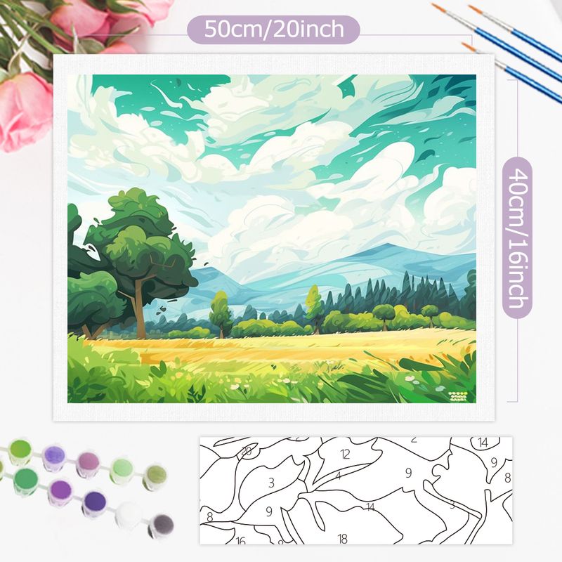 PhotoCustom Painting By Number - Art And Craft Jungle ulasan dan harga