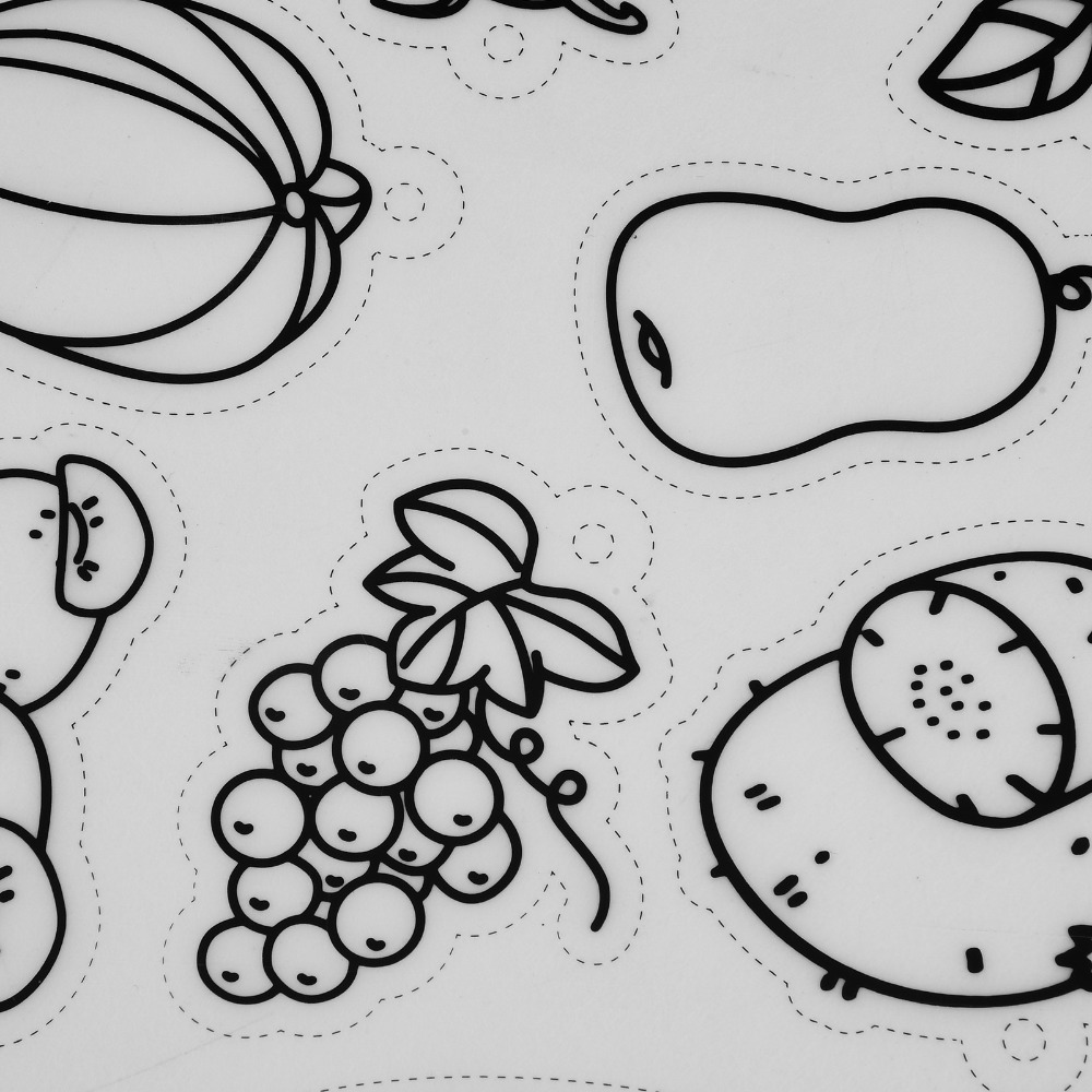 8pcs Fruit Vegetable Pattern H - Craft And Art Difference ulasan dan harga
