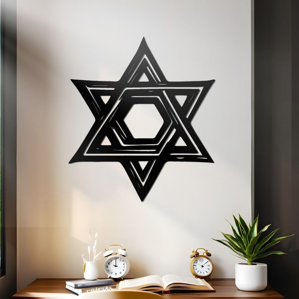 CIFBUY Iron Wall Art Star of D - Art & Craft Teacher ulasan dan harga