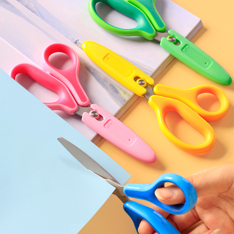 Kids Safety Scissors with Prot - Art Craft Toddlers ulasan dan harga