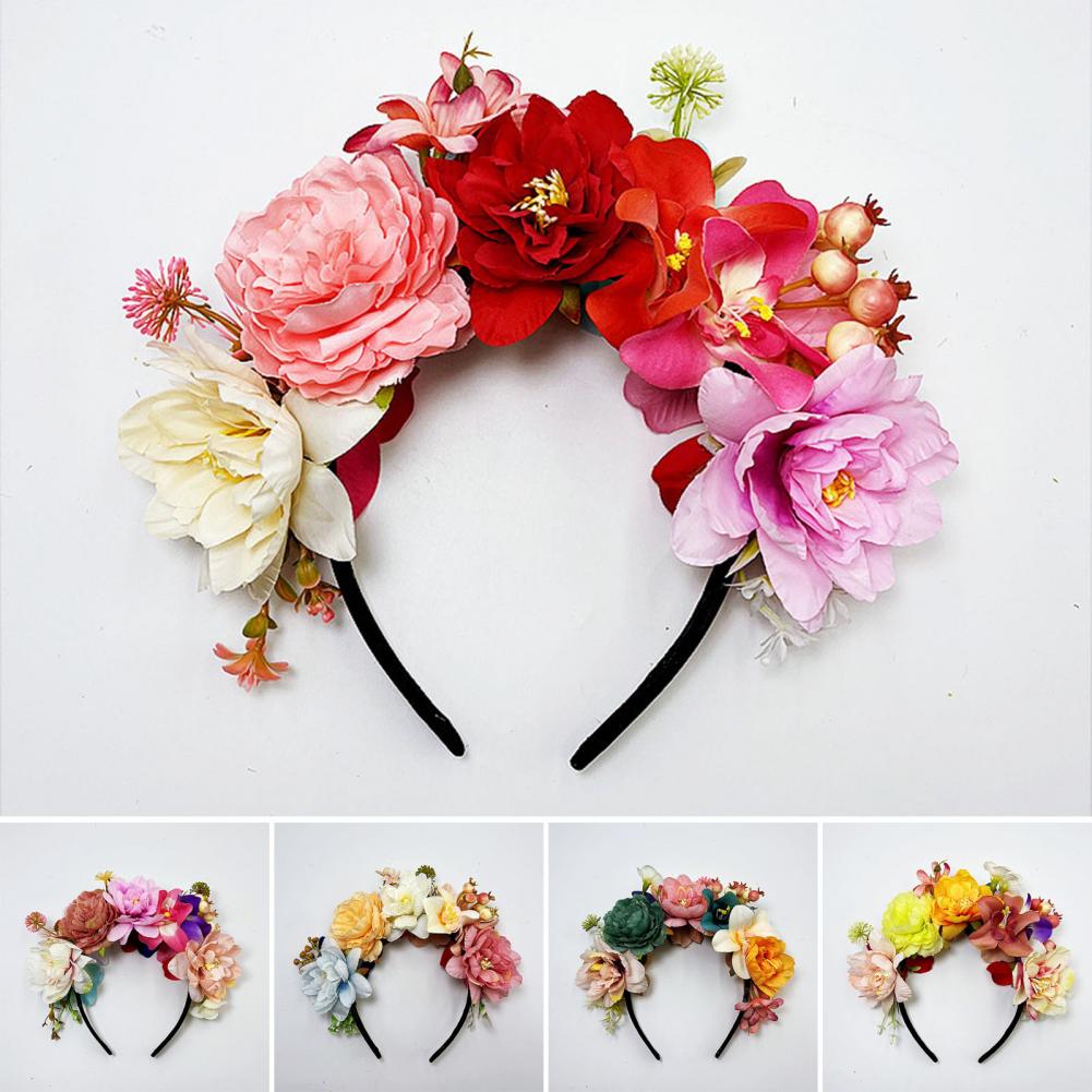 Imitation Flower Decor Hair Ho - Art And Craft Hair ulasan dan harga