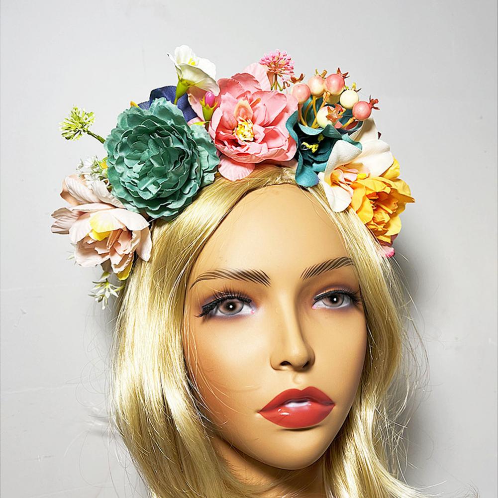 Imitation Flower Decor Hair Ho - Art And Craft Hair ulasan dan harga