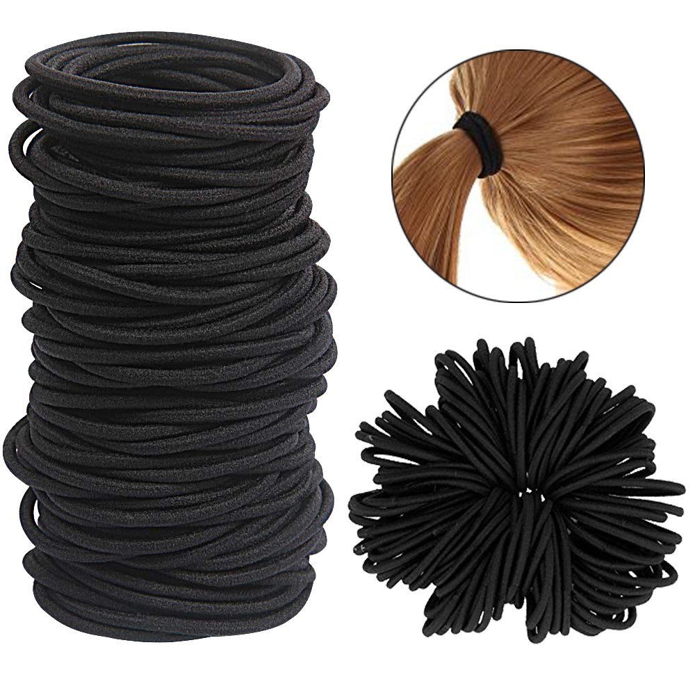10/30/50pcs 4MM Black Small Ha - Art And Craft Hair ulasan dan harga