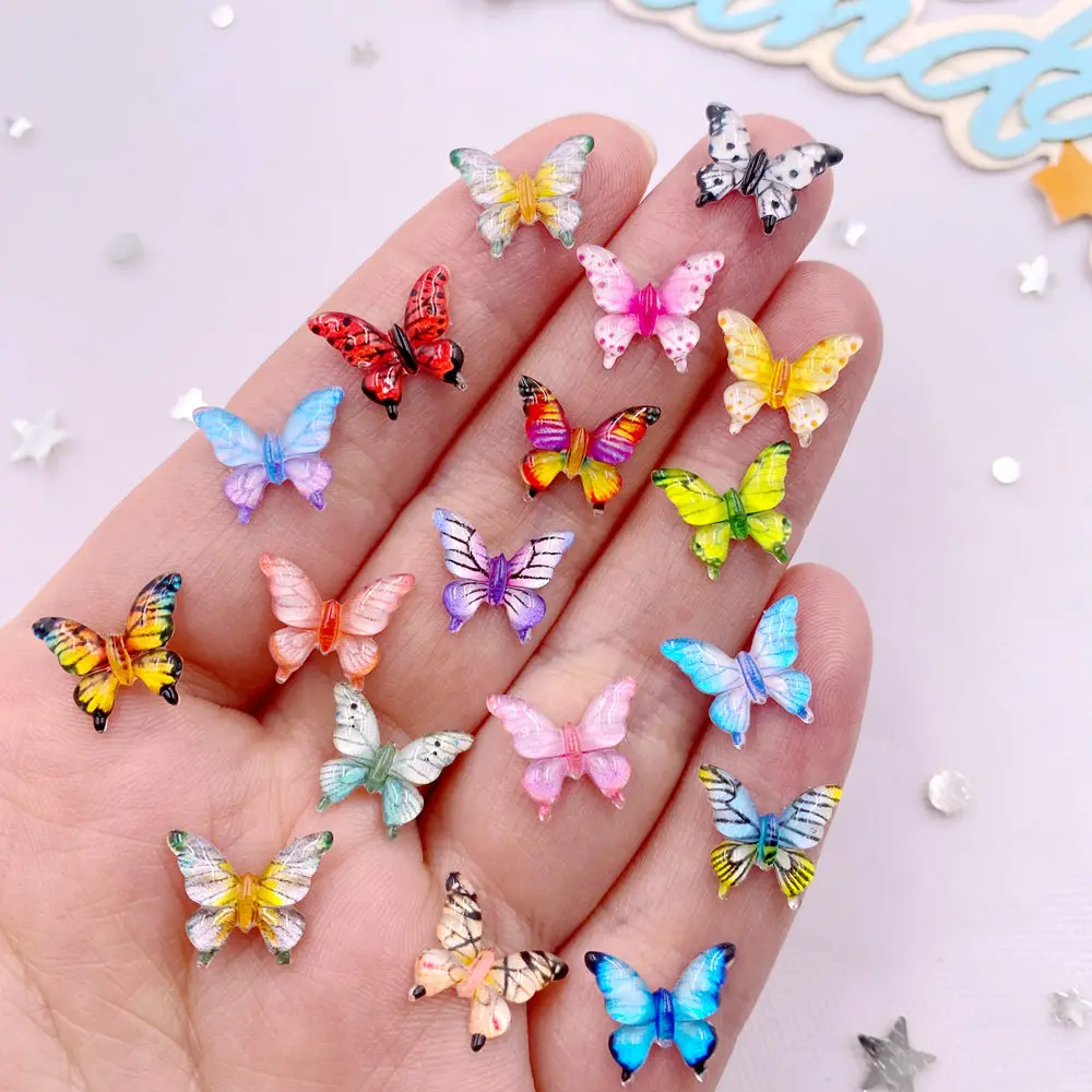 50PCS 10mm Mixed Resin Colorfu - Art Craft Easter ulasan dan harga