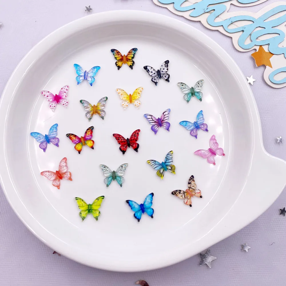 50PCS 10mm Mixed Resin Colorfu - Art Craft Easter ulasan dan harga