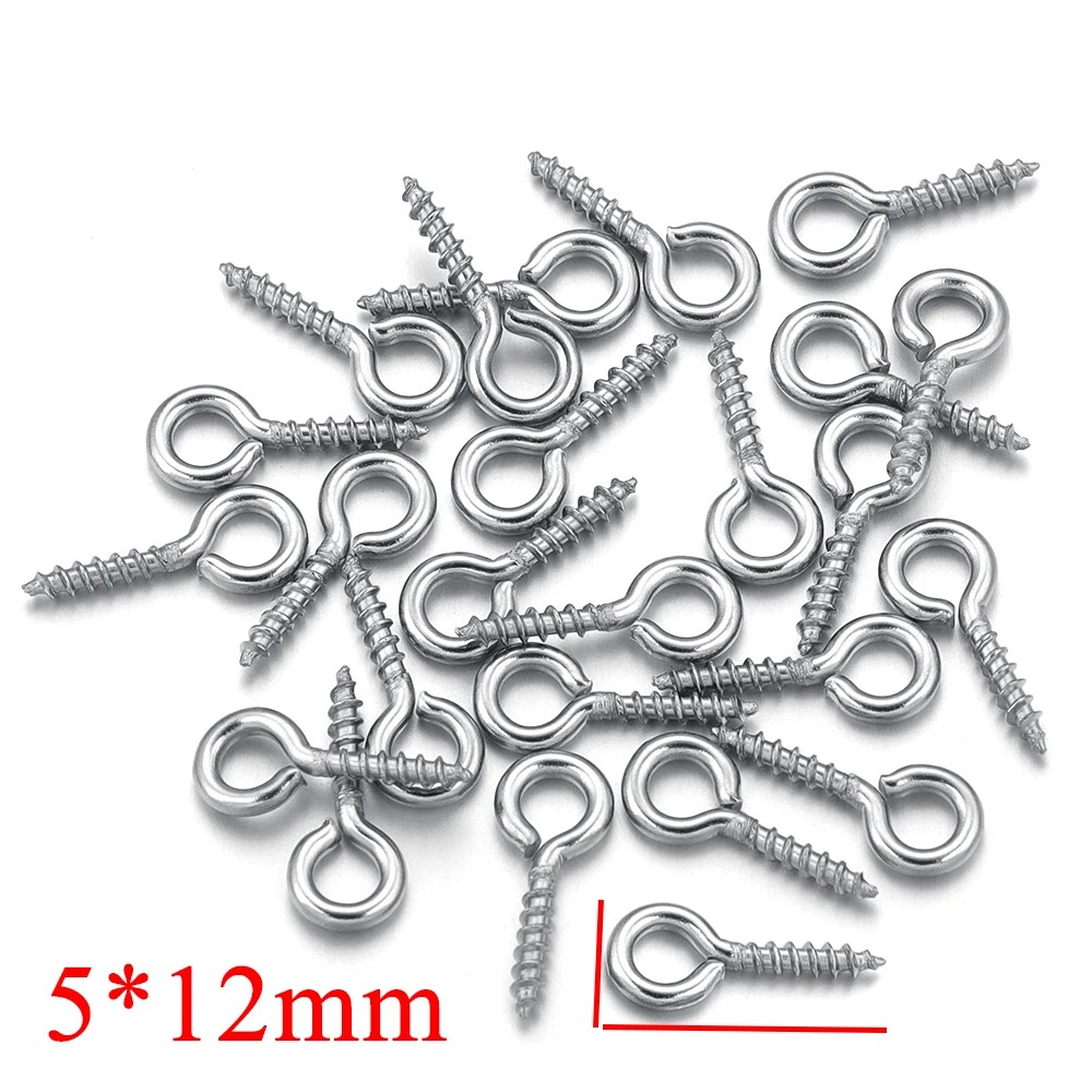 100pcs/lot Stainless Steel Min - Art Craft Accessories ulasan dan harga