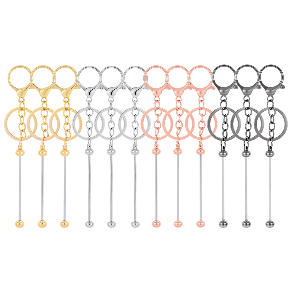 12pcs Detachable Iron Keychain - Art Craft Accessories ulasan dan harga