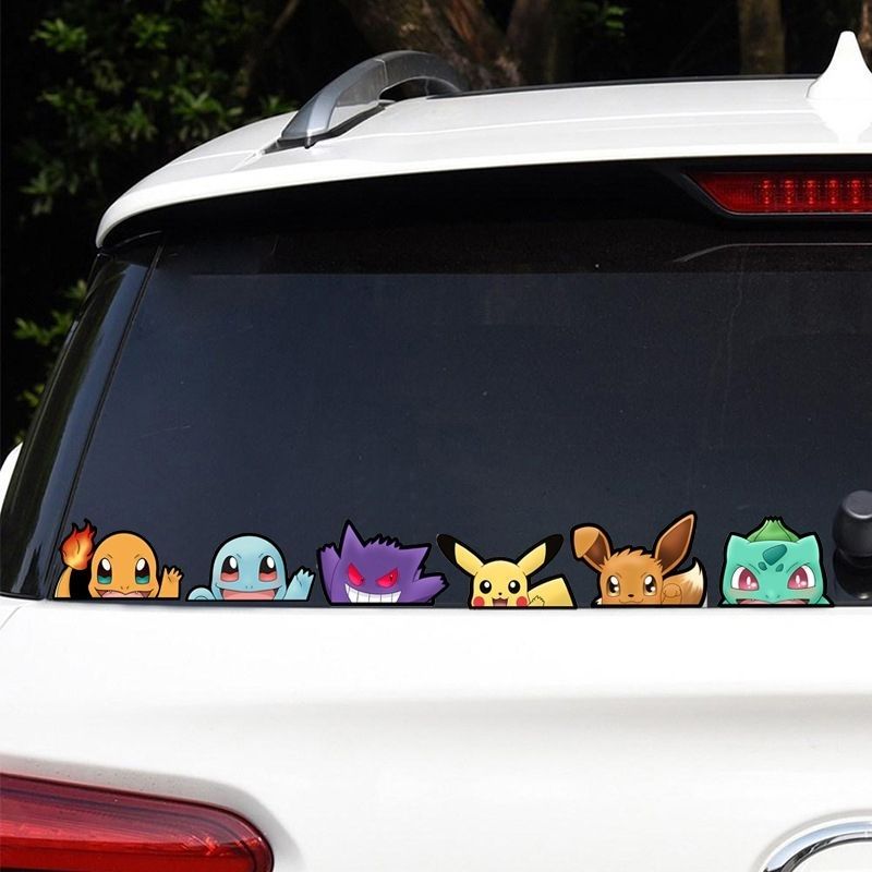Pokémon Self-adhesive Car Stic - Art Craft Activity ulasan dan harga