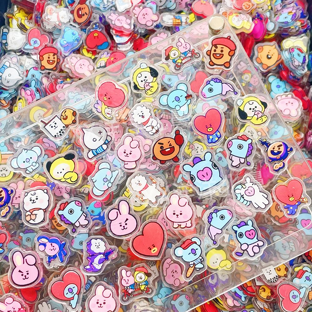 BT21 2cm exquisite acrylic she - Art Craft Accessories ulasan dan harga
