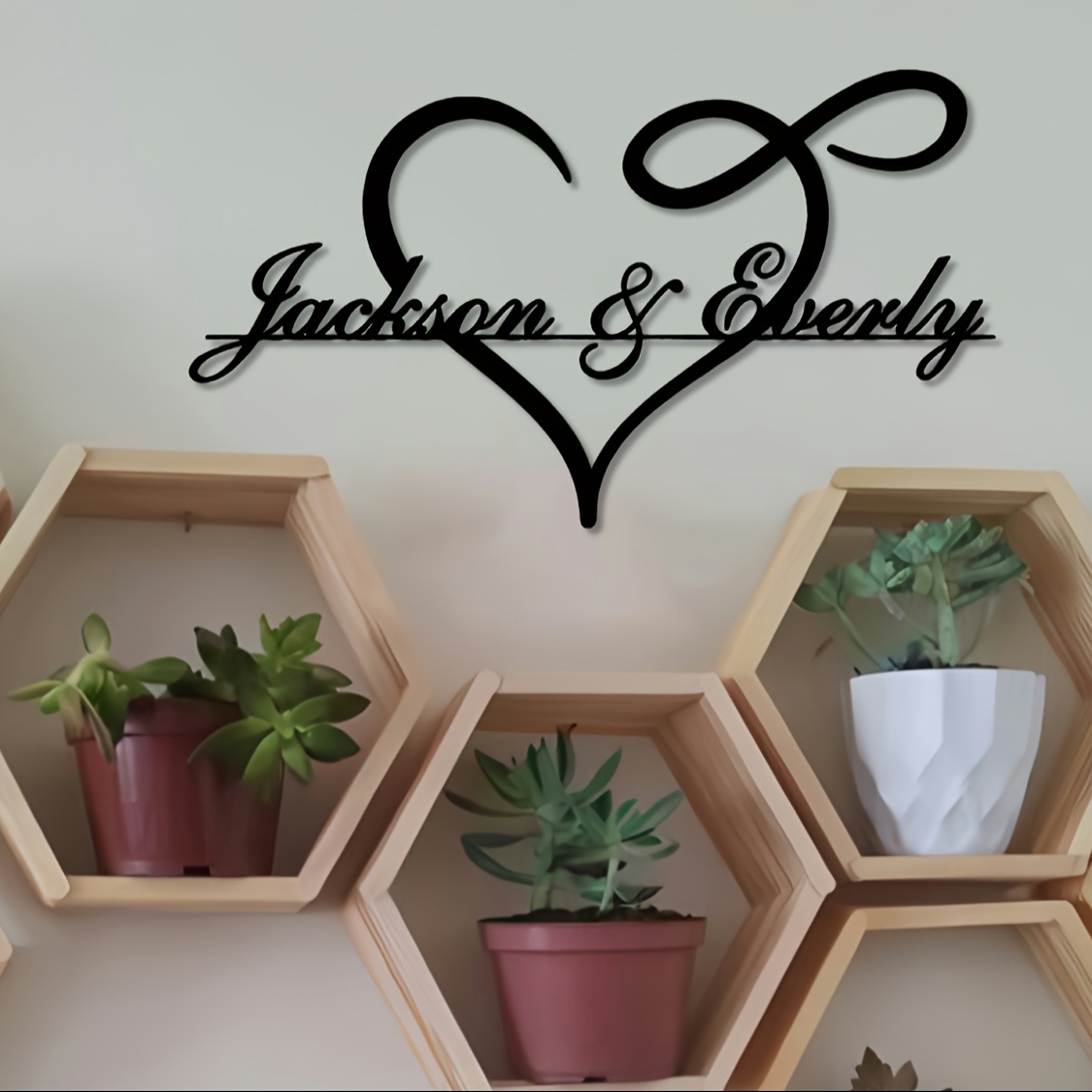 1 Piece of Custom Metal Wall A - Art Craft Room Ideas ulasan dan harga