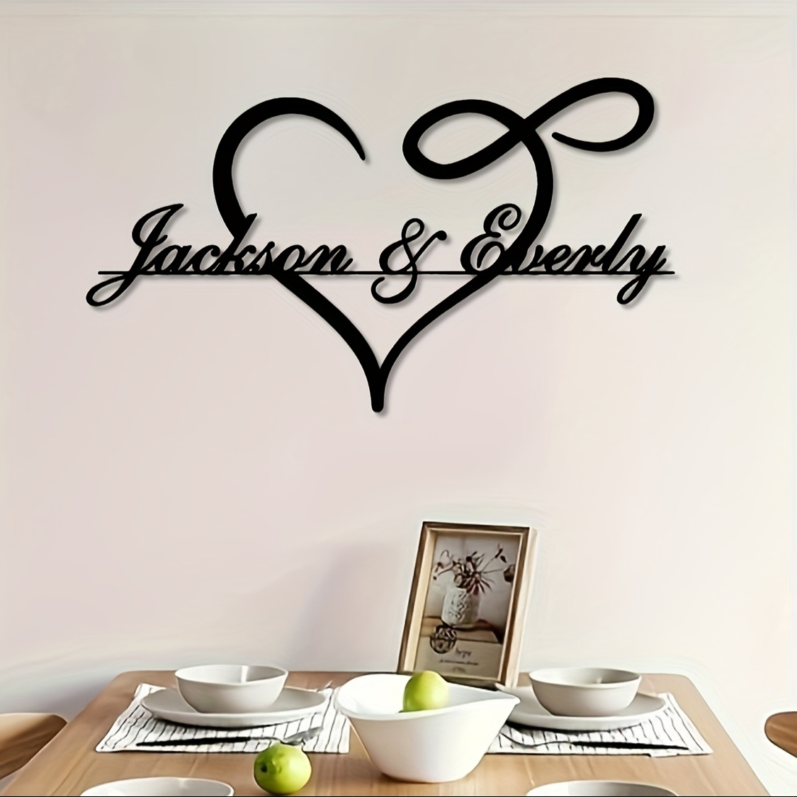 1 Piece of Custom Metal Wall A - Art Craft Room Ideas ulasan dan harga