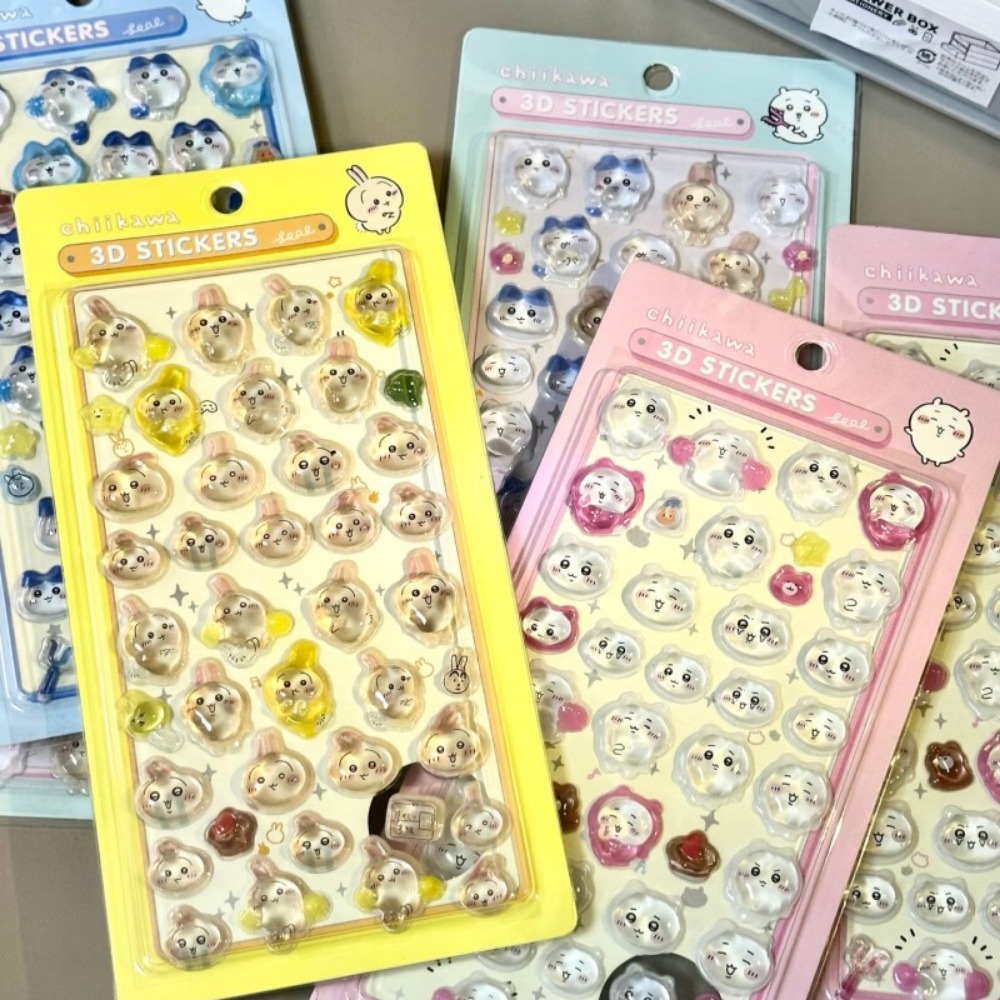 Cute Chiikawa 3D Crystal Embos - Tv Art And Craft ulasan dan harga