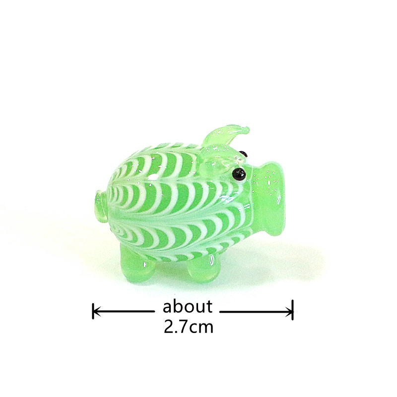 Murano Glass Pig Mini Figurine - Craft And Art Difference ulasan dan harga