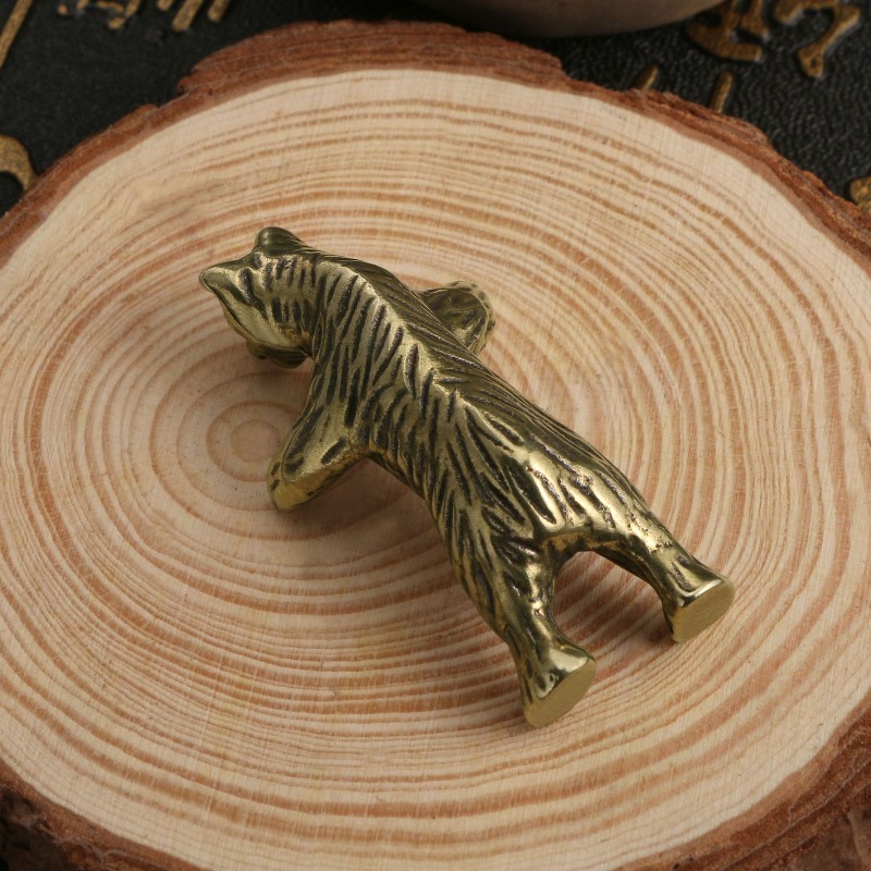 1 PC Brass Bear Ornament Creat - Art Craft Easter ulasan dan harga