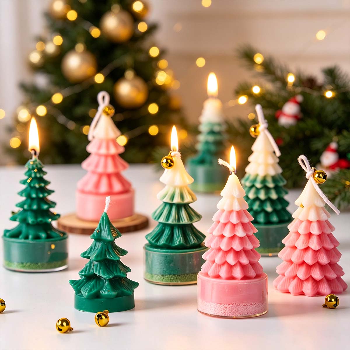 3D Christmas Tree Silicone Can - Art And Craft Xmas Tree ulasan dan harga
