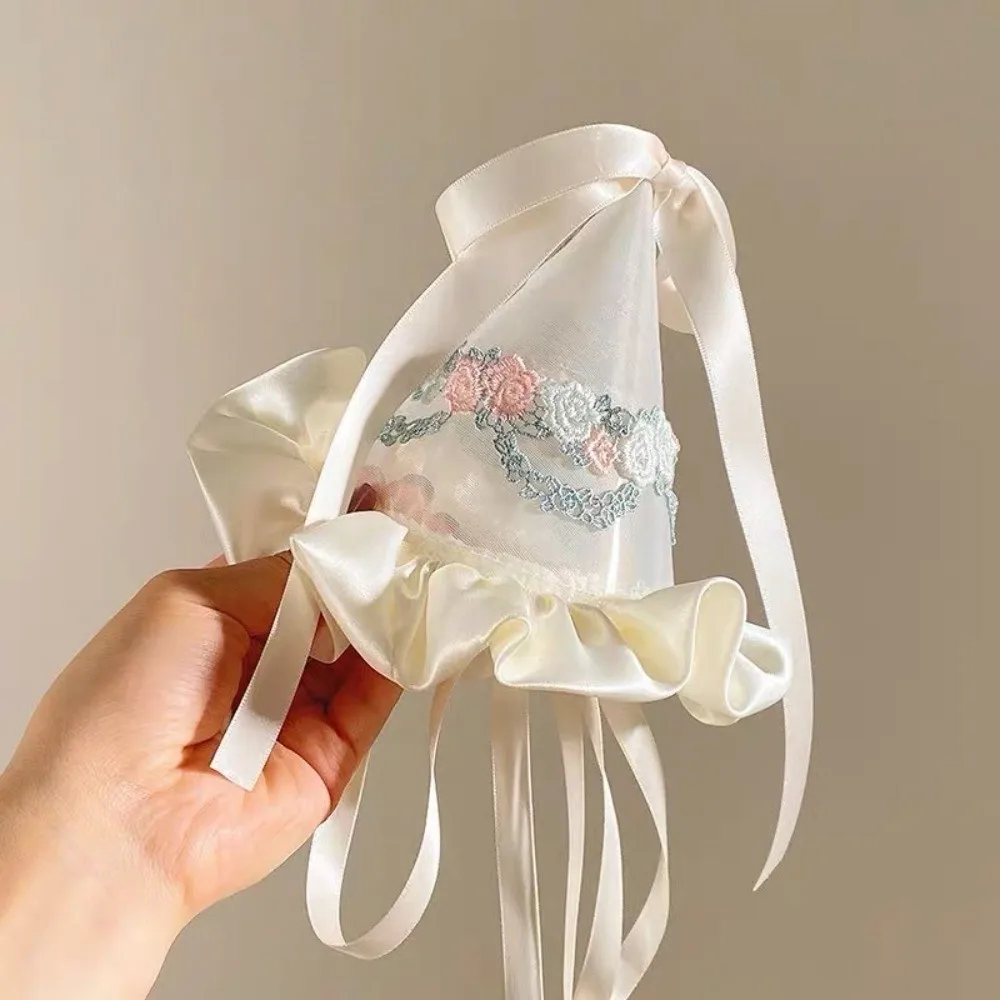 Cute Style Embroidery Mesh Bir - Art And Craft Hair ulasan dan harga
