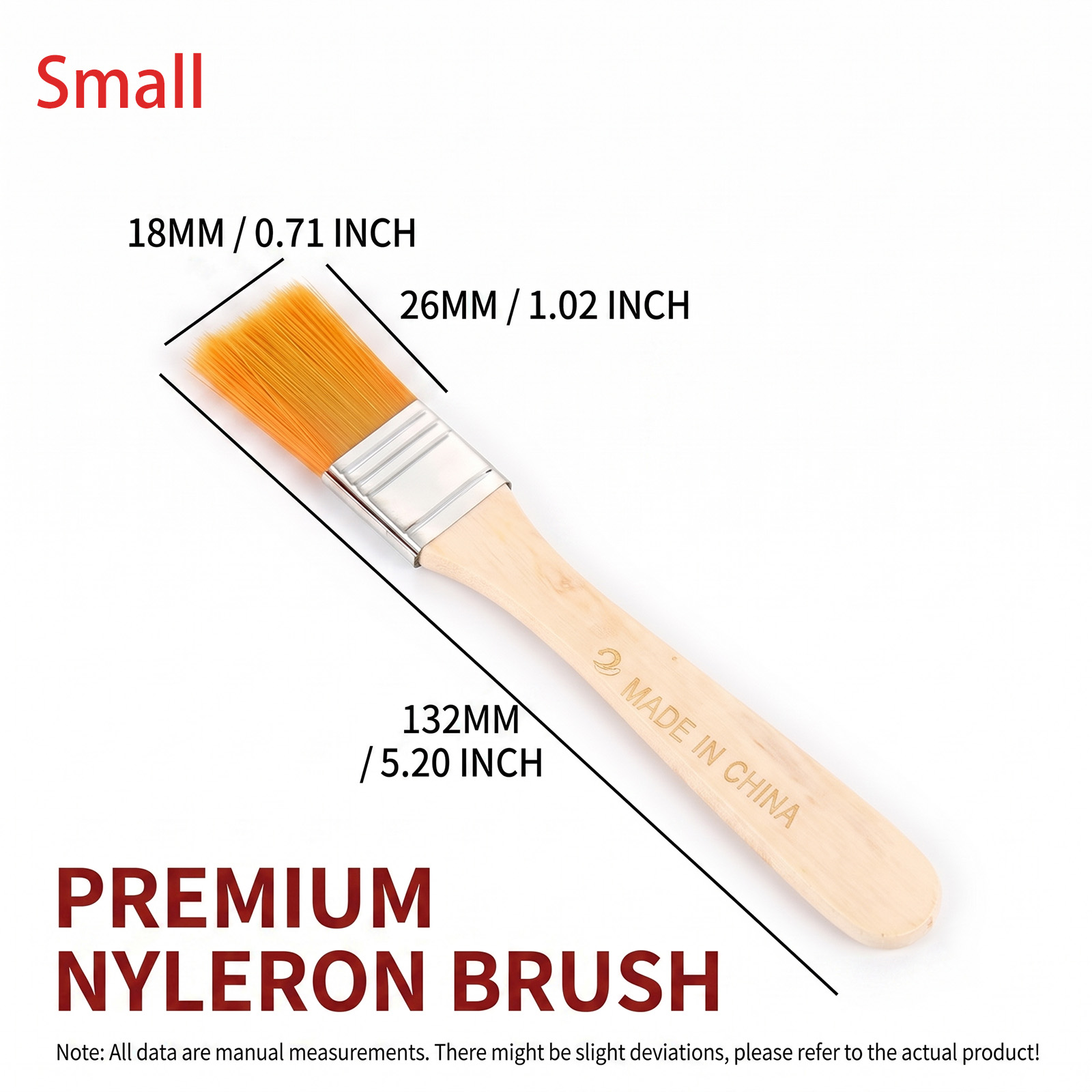 Nylon Paint Brush Set, 5PCS Fl - Art Craft Furniture ulasan dan harga