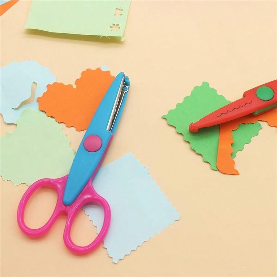 Child Safety Scissors Set 6 Pi - Craft And Art Difference ulasan dan harga
