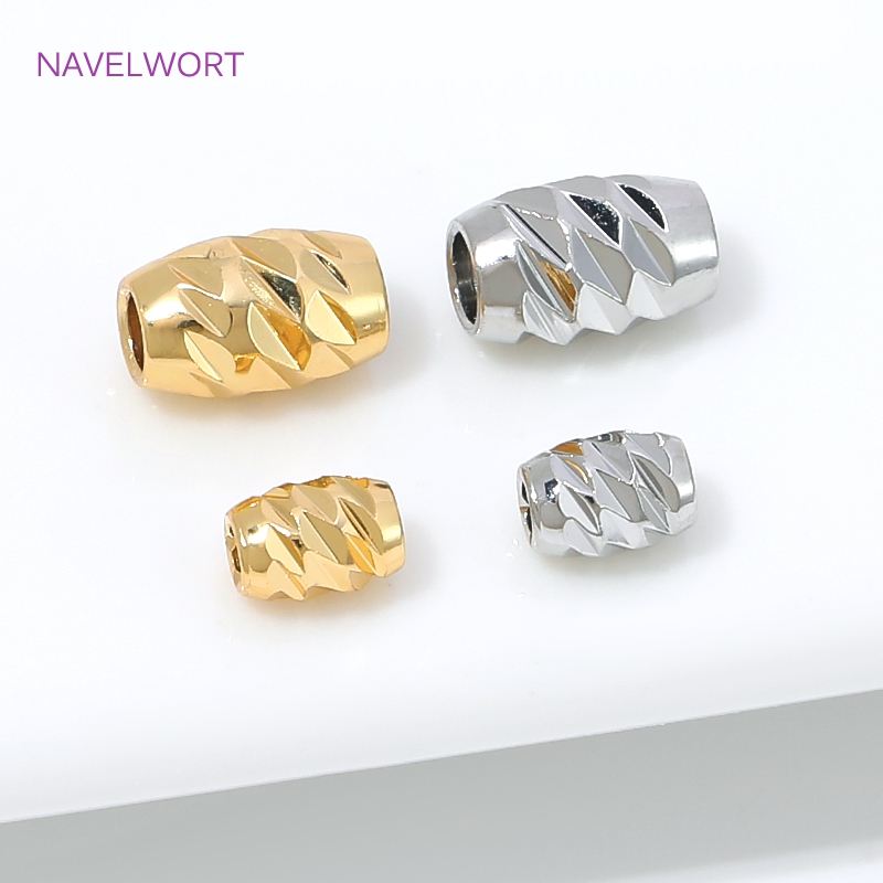 Brass 4/6mm Stripe Spacer Bead - Art Craft Activity ulasan dan harga
