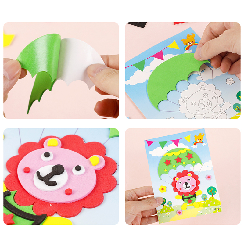 3D EVA Foam Sticker Puzzle Gam - Art Craft Toddlers ulasan dan harga